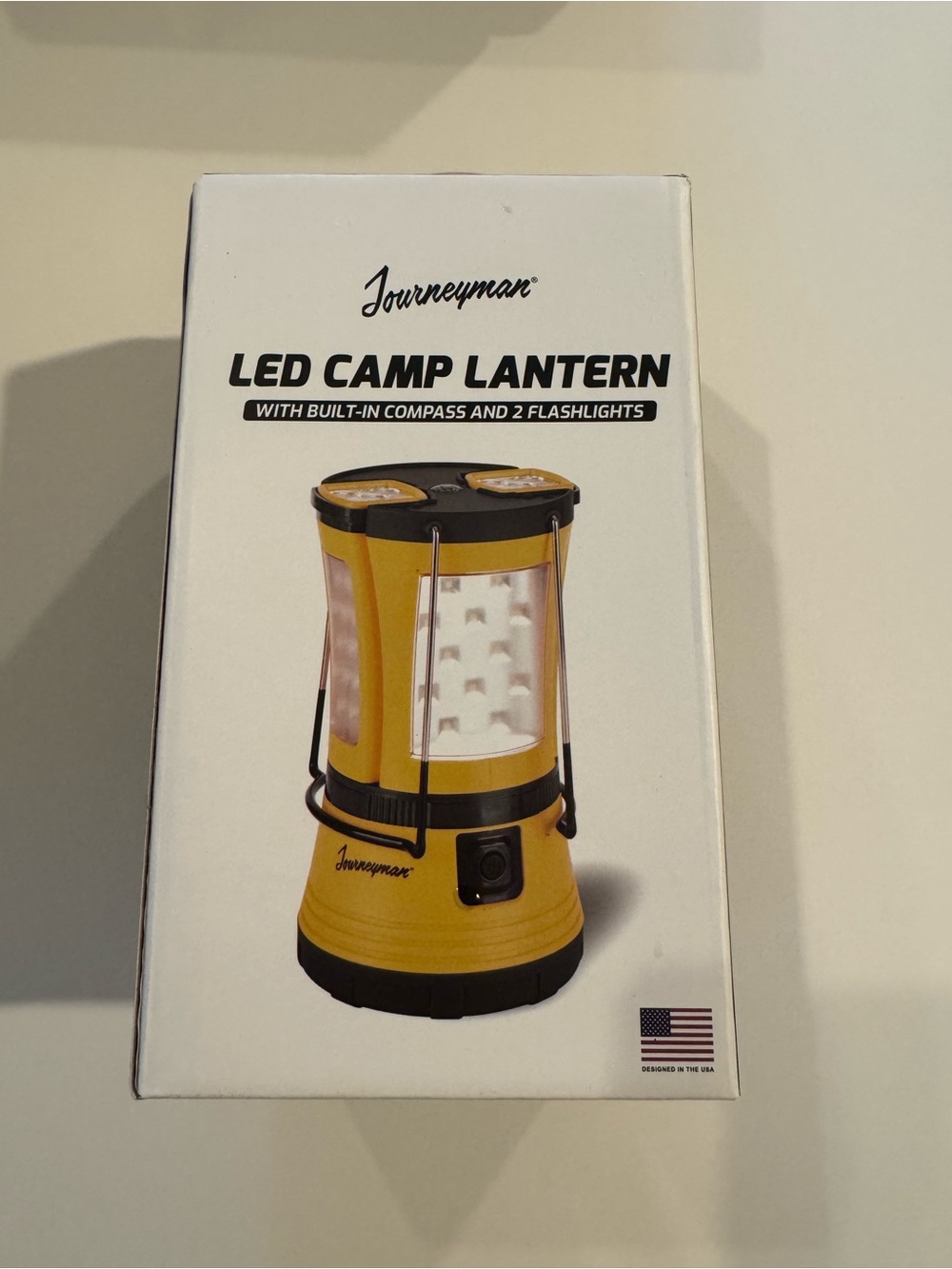 Yellow LED Camp Lantern